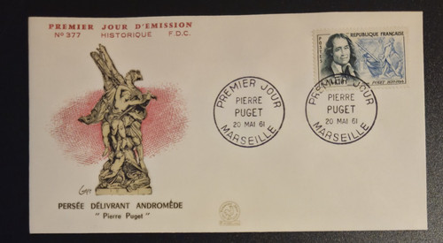 Enveloppe 377 fdc - enveloppe, 1er