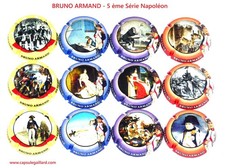 NEWS - 5 ème SERIE DE 12 CAPSULES DE CHAMPAGNE - BRUNO ARMAND (Napoléon)