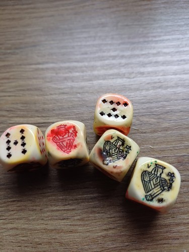 Jeu poker ancien bar - d'as,