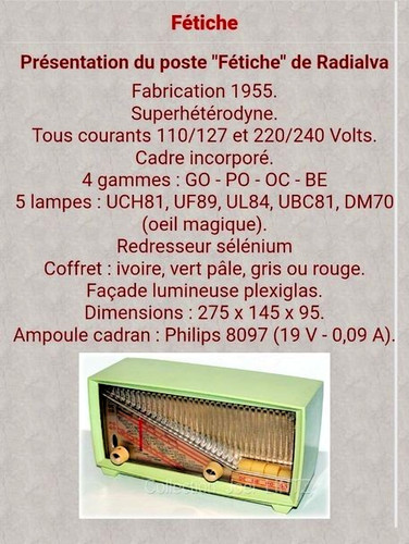 Rare poste radio - poste,