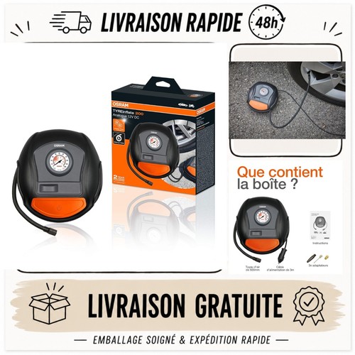 Gonfleur pneu voiture - , osram