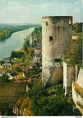 Carte postale chinon - -, 37