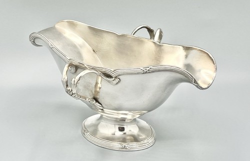 Saucière métal argenté - en,