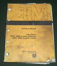 John Deere 350C 350D 355D