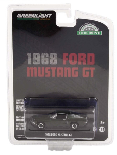 Ford mustang 1968 vert - gt,