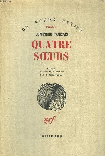 Quatre soeurs tanizaki - quatre,