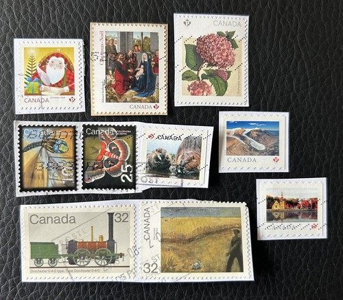 Lot timbres du canada - lot, 10