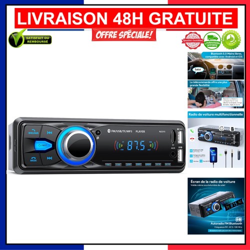 Poste radio voiture bluetooth - poste,