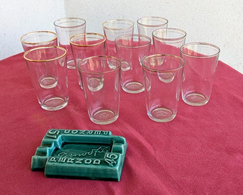 Anciens verres bistrot - 11,