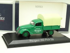 Norev 1/43 - Peugeot 202 Pick Up Garage Carcasonne 1947