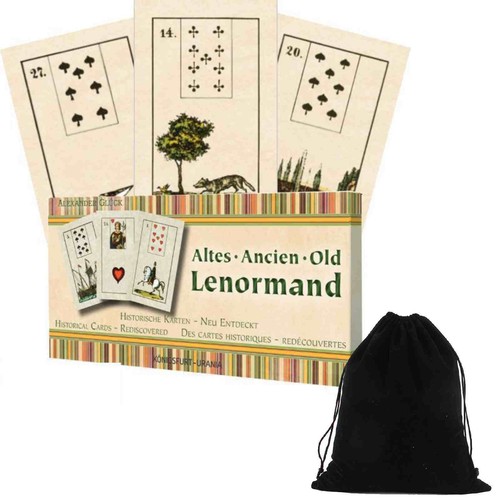 Old lenormand cartes jeu - old,