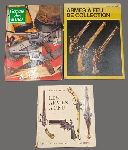 Lot livres sur les - lot, armes