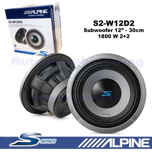 Subwoofer alpine w12d2 - subwoofer,