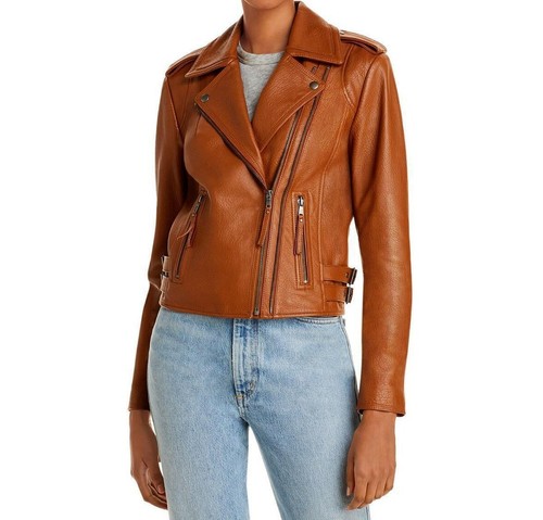 Veste moto col - veste, à