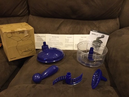 Tupperware blue quick - quick, chef