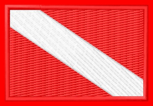 Flag diver drapeau plongeur - flag,