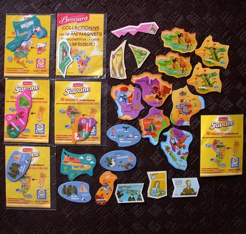 Lot magnets savane brossard - 25,