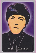 CARTE TELEPHONE ALLEMANDE BEATLES (PAUL McCARTNEY) NEUVE n°154