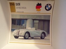 FICHE carte CARD carte voiture