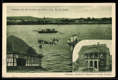 Carte postale seeburg lac - carte,