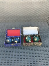 Coffret boules chinoises Relaxation anti stress QI GONG ou DE BAODING