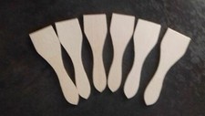 Spatule à raclette bois, lot de 6 FRANCE