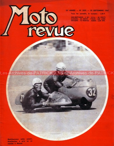Moto revue 1852 - moto,