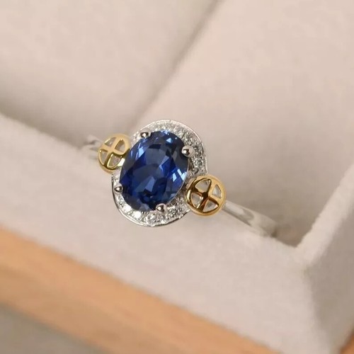 Bague fiançailles ovale - bague,
