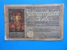 Allemagne Germany Deutschland notgeld Dortmund 500.000 mark 1922