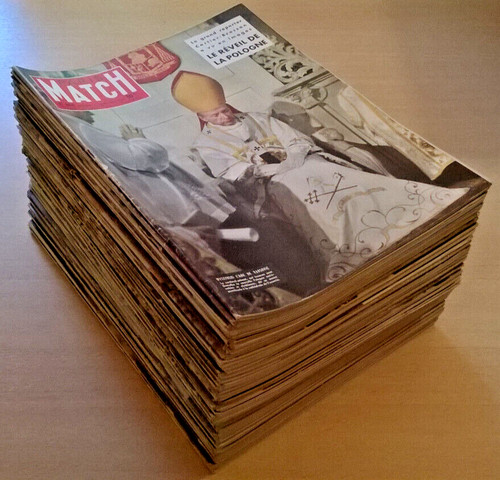 Paris match année 1957 - match,