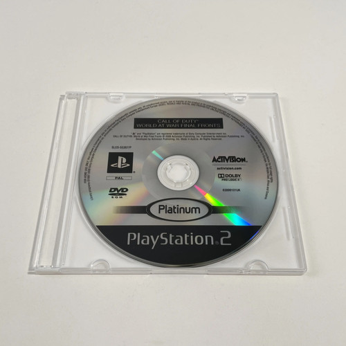Ps2 call duty - world, at