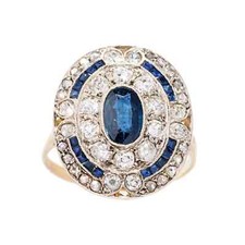 Bague de fiançailles art