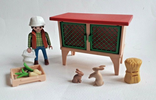 Playmobil lot fermière - -,