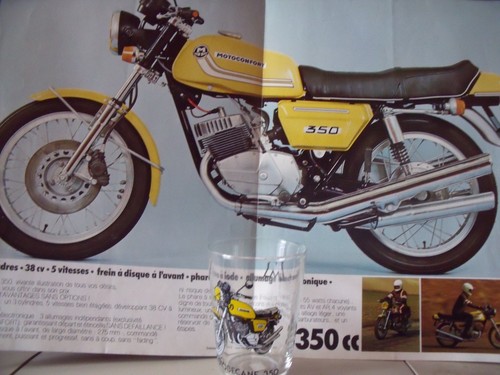 Moto becane motoconfort 350 - moto,