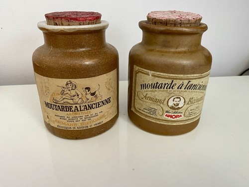Ancien pot moutarde a - ancien,