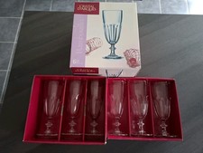 6 verre flute a champagne en cristal d'arques modele Rambouillet