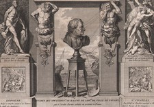 1795 Rare gravure Pierre Puget