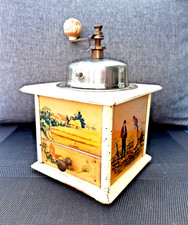 Moulin à café Grulet représentant l' Angélus