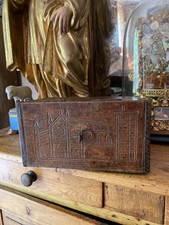 Coffret De Dentellière - Boîte, Coffret Art Populaire - Auvergne - Coffre