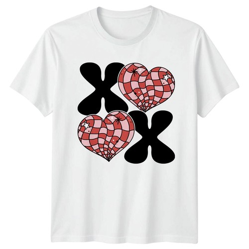 Shirt graphique unisexe xoxo - graphique,