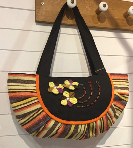 Sac épaule femme tissu - tissu,