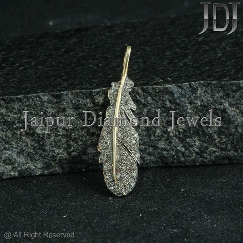 Pendentif charm plume - pendentif,