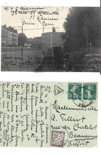 CPA 94 SAINT MAURICE Val de Marne - LE MOULIN, Affranchissement ++