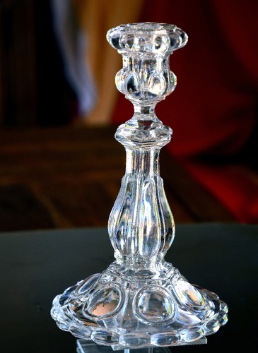 Baccarat bougeoir ou - baccarat, —