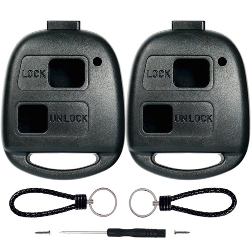 Coque clé pièces - 2, boutons