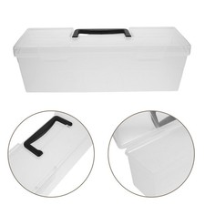  Boîte De Tri Stockage Boite Plastique Avec Couvercle Malette Rangement Mallette