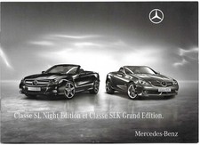 MERCEDES R230 SL NIGHT + R1710 SLK GRAND - 2010 / SUISSE / catalogue brochure