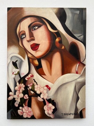 Tableau huile sur toile - , tamara