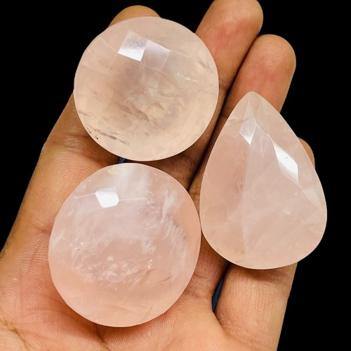 Pièces naturel rose quartz - pièces,