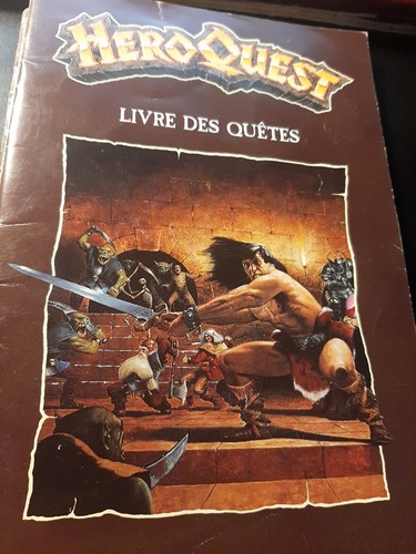 Heroquest livre quêtes - heroquest,